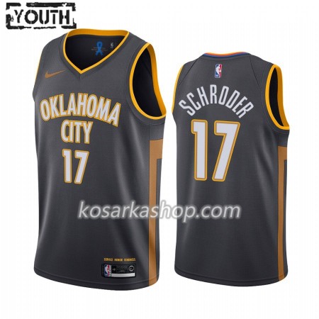Dres Oklahoma City Thunder Dennis Schroder 17 Nike 2019-20 City Edition Swingman - Dječji